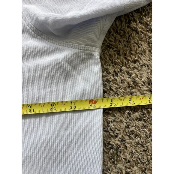 Sid Mashburn Polo Shirt Mens XL Short Sleeve Pima Cotton Blue-Gray Casual S76987 - Picture 6 of 7